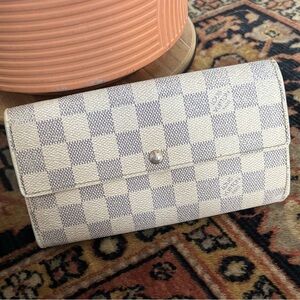 Louis Vuitton Damier Azur Wallet